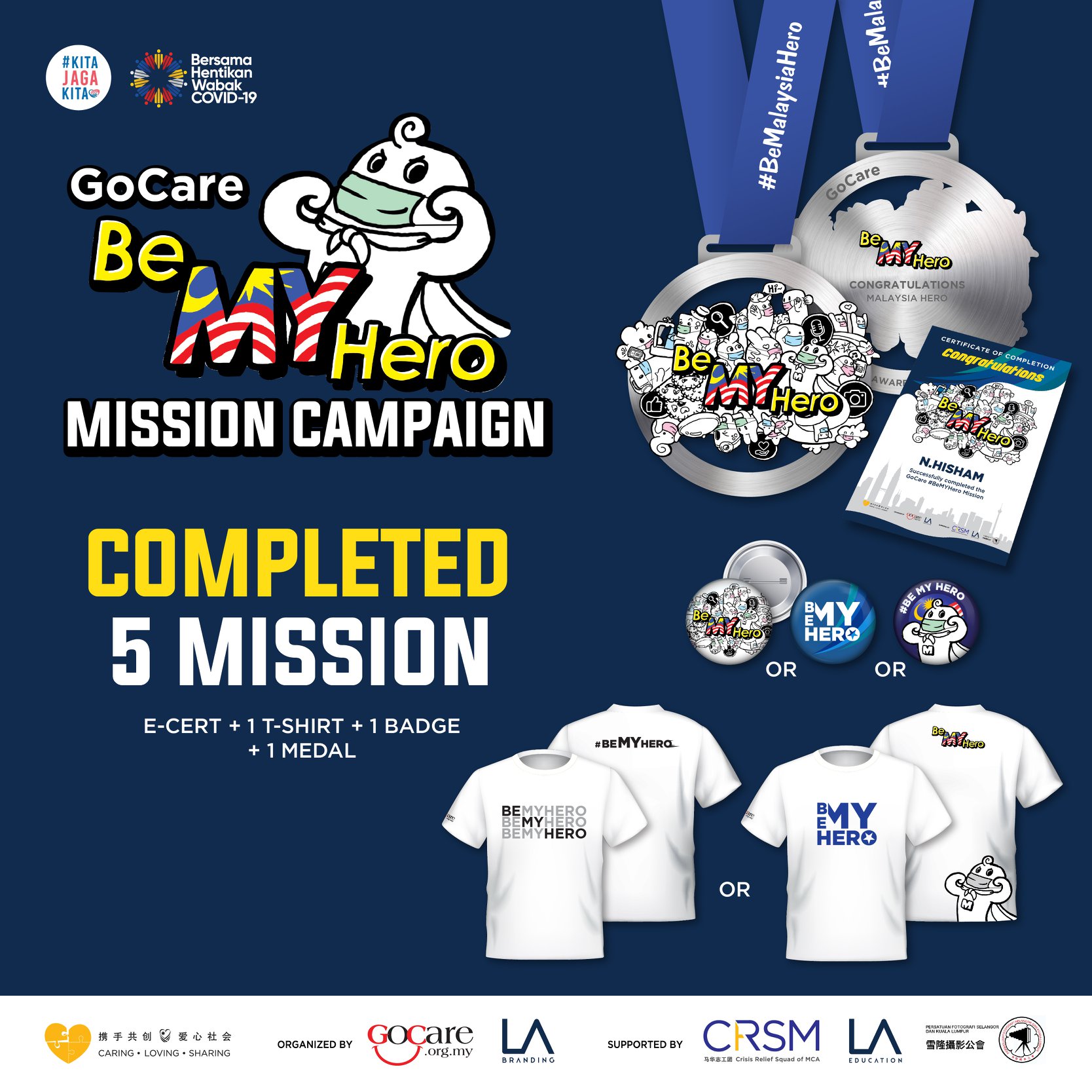 GoCare Be MY Hero Awareness Campaign GoCare