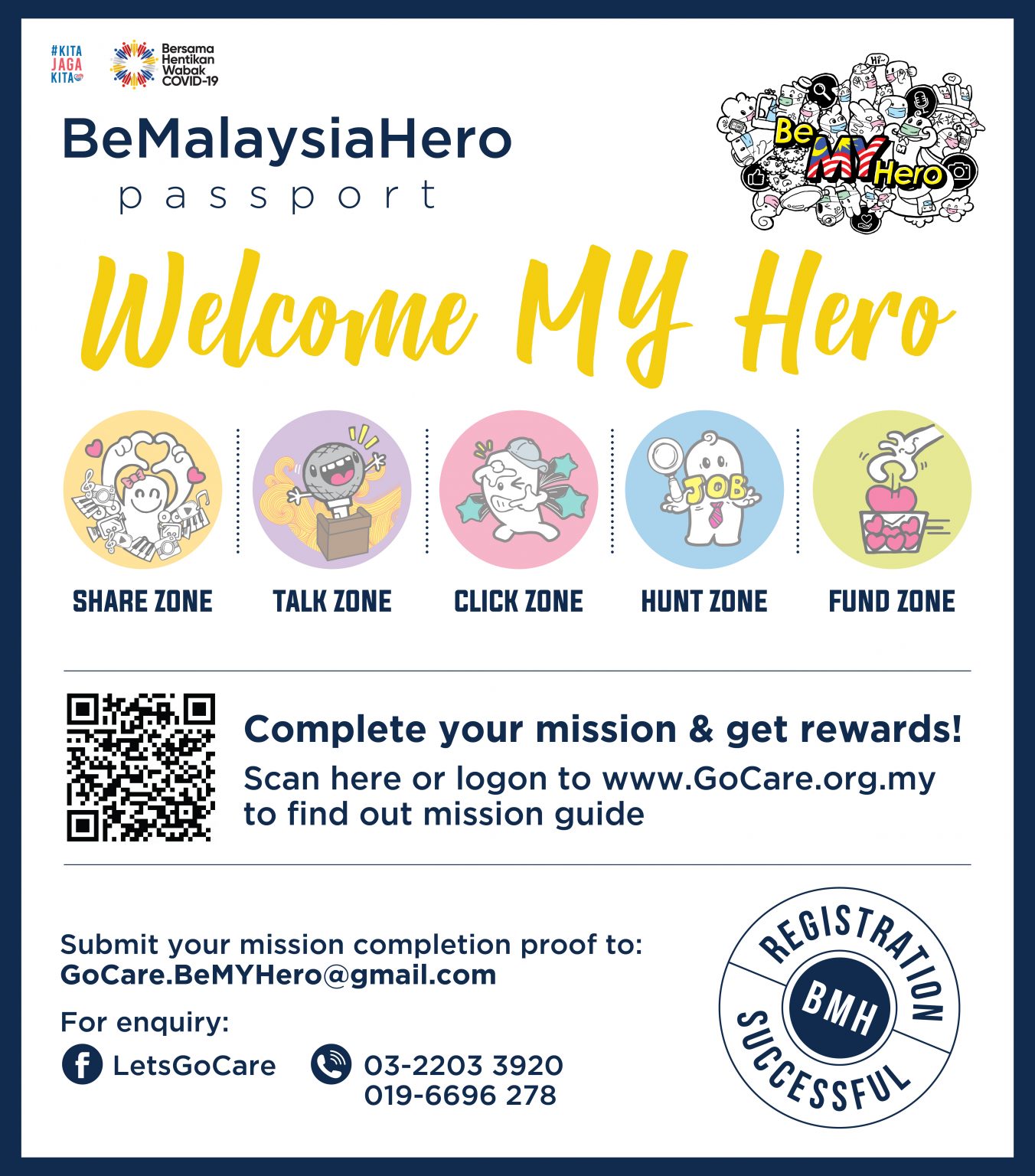 GoCare Be MY Hero Awareness Campaign GoCare